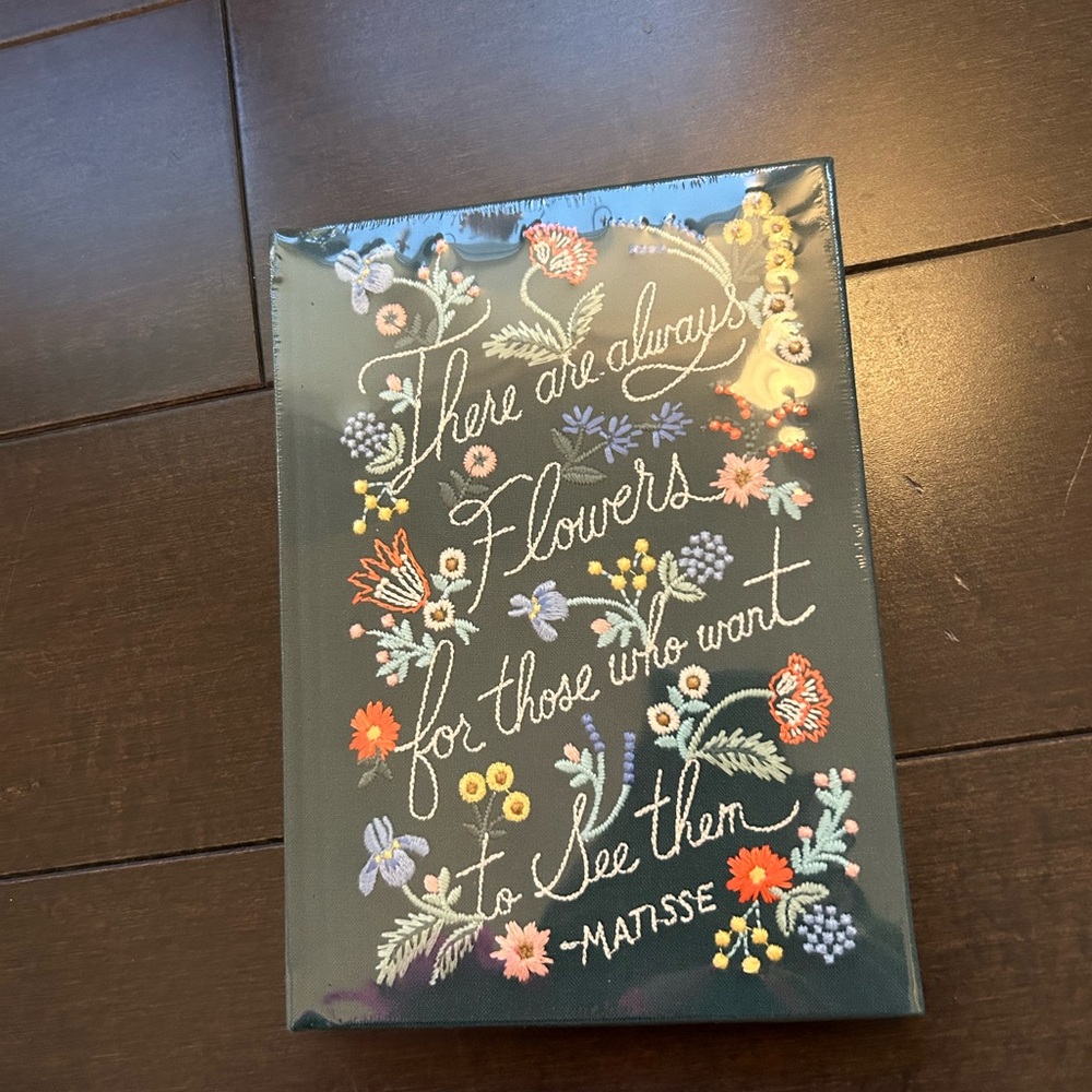 Rifle Paper Co. embroidered journal - NWT (still in shrink wrap)